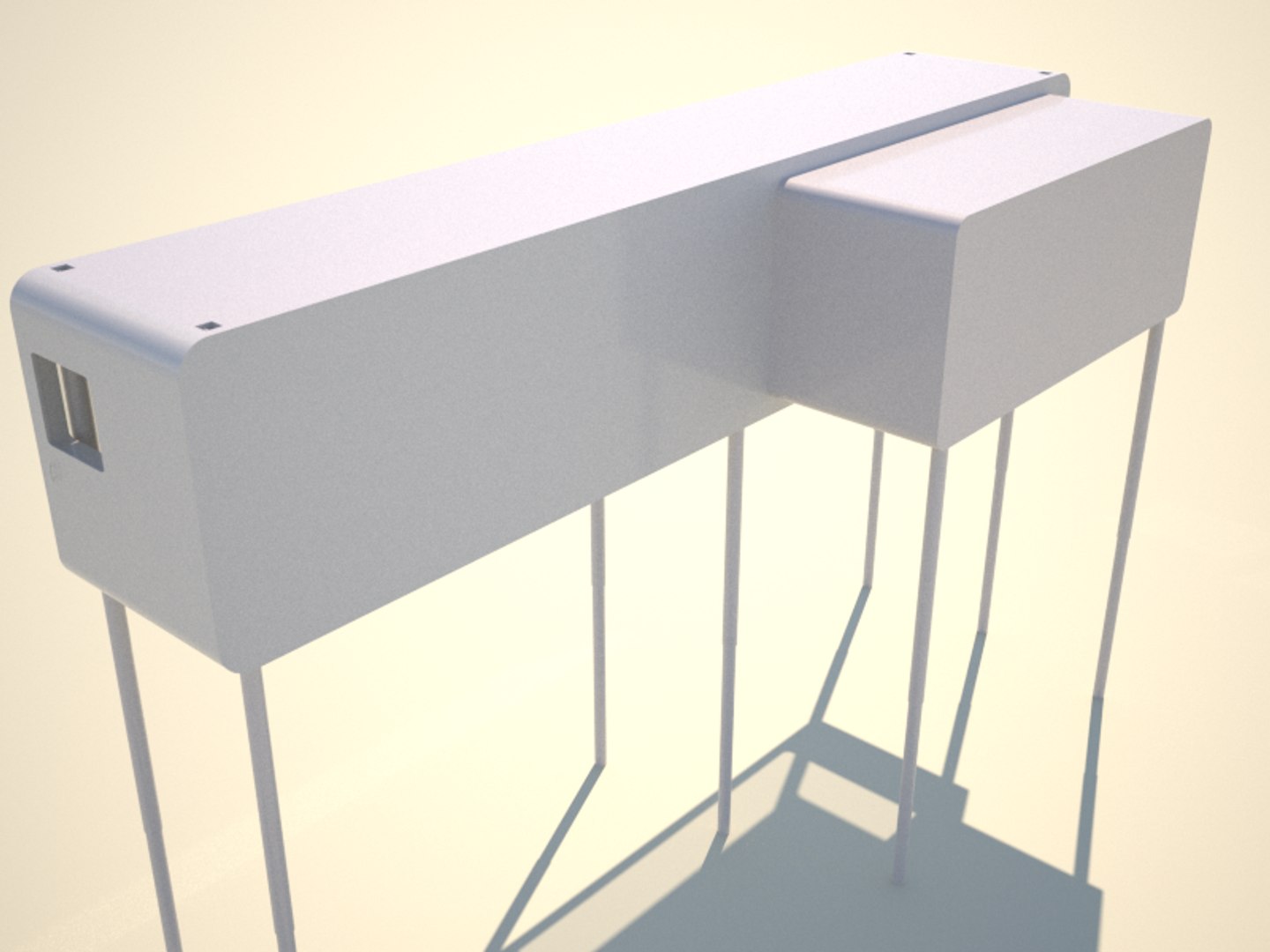 3d Model Module 45 Container