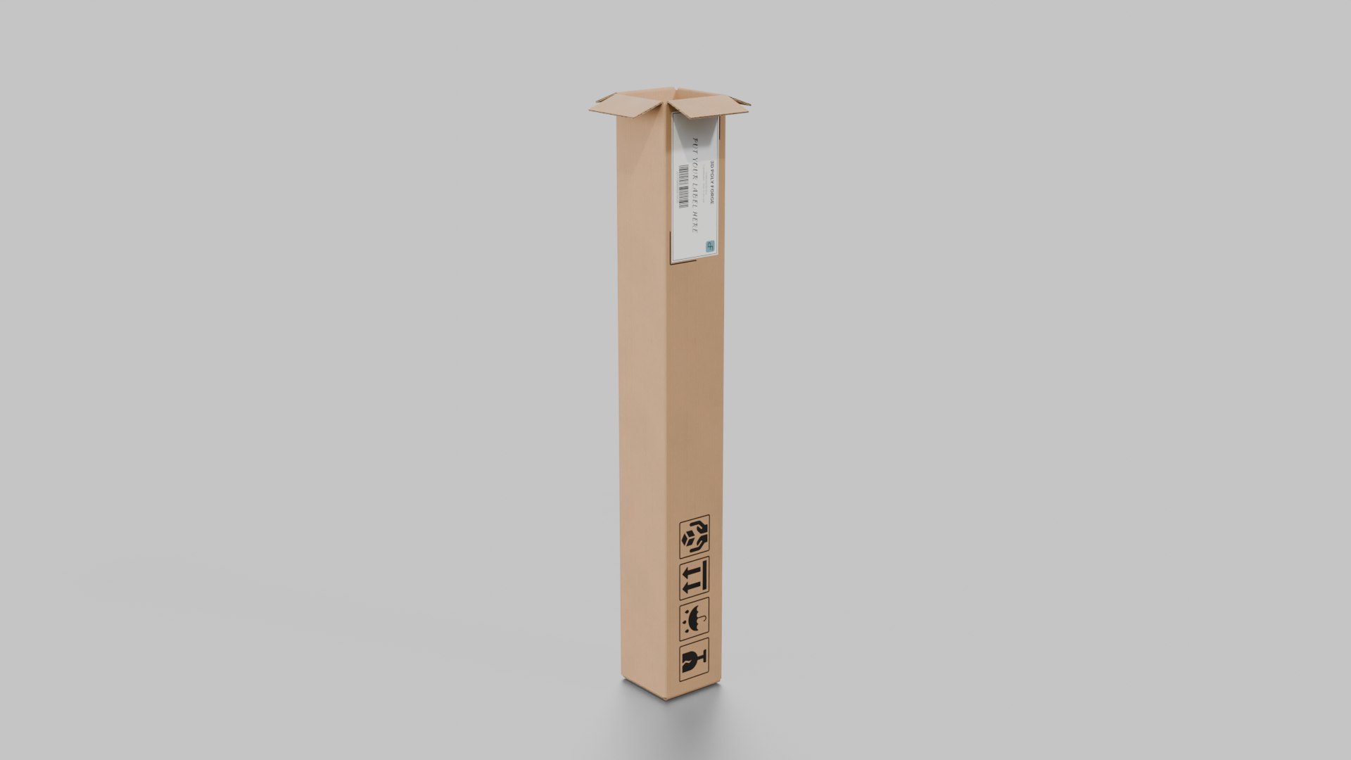 Cardboard Tall Narrow Box - Rigged and Fully Customizable 3D https://p.turbosquid.com/ts-thumb/gw/l5UK1z/8W/render_5/png/1741218202/1920x1080/fit_q87/55461a1ee91c7d7026b51f7db3589d0bcbd481b8/render_5.jpg