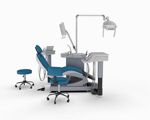 dental chair sirona 3D
