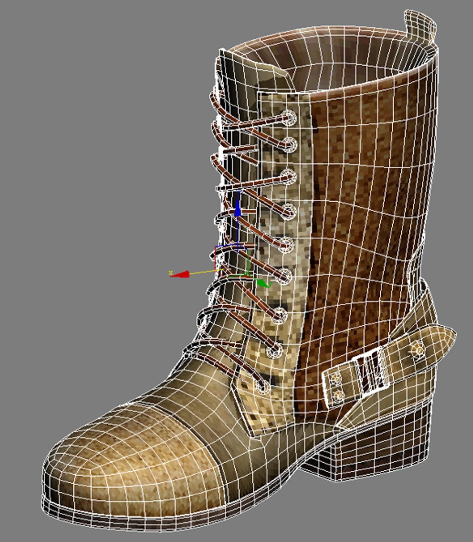 boot 8 3d model
