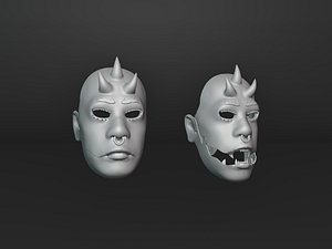 Evil Functional Mask 3D model