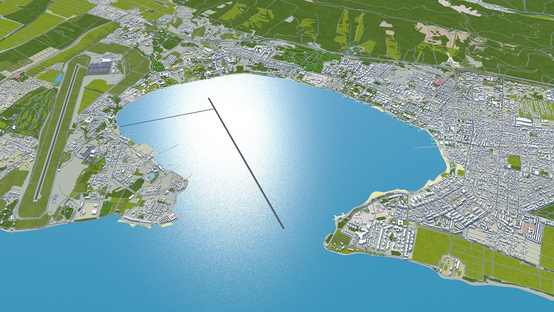 3D Model Gelendzhik Russia - TurboSquid 2194797