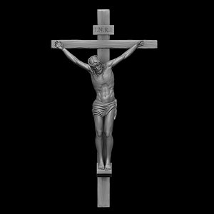 Jesus Christ On The Cross 3D print model