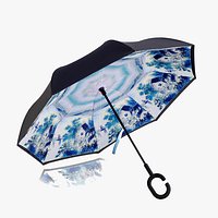 Umbrella with C Shape Handle