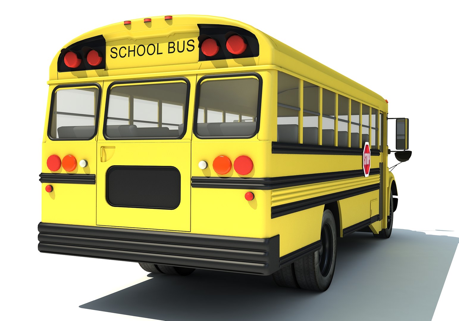 3D School Bus - TurboSquid 1169670