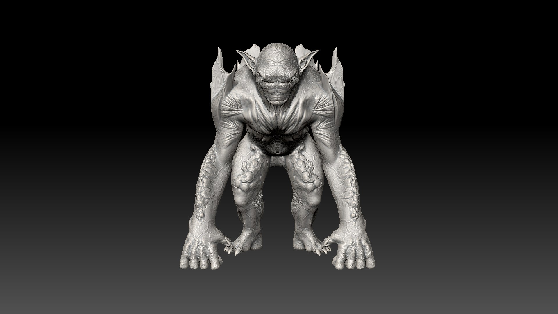 3D DMT Alien Amphibium Z-tool Fbx And Obj Model - TurboSquid 1855395