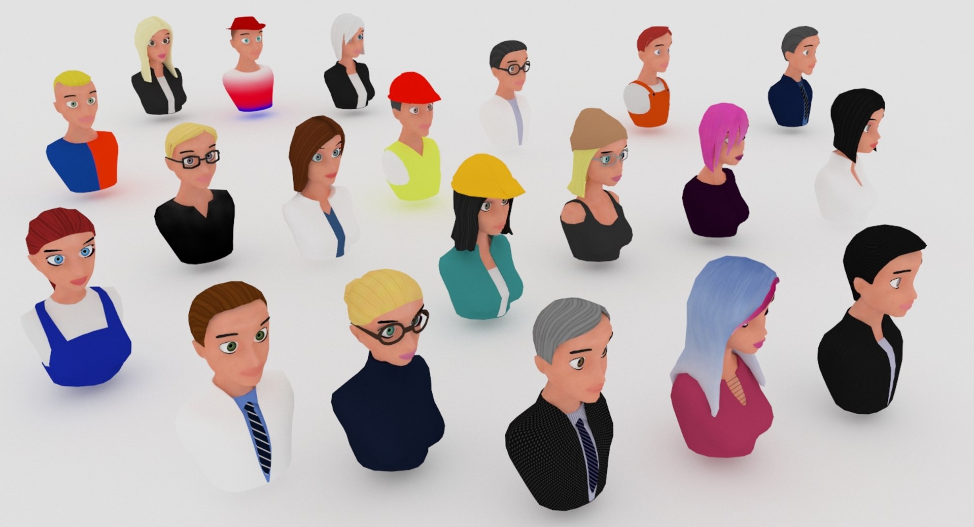 3D 20 male-female VR character avatars https://p.turbosquid.com/ts-thumb/gx/KjomaL/7f/preview_11/jpg/1634760533/1920x1080/fit_q87/b28dcabdc2d177aa8809328c7b4d402a7e771b83/preview_11.jpg