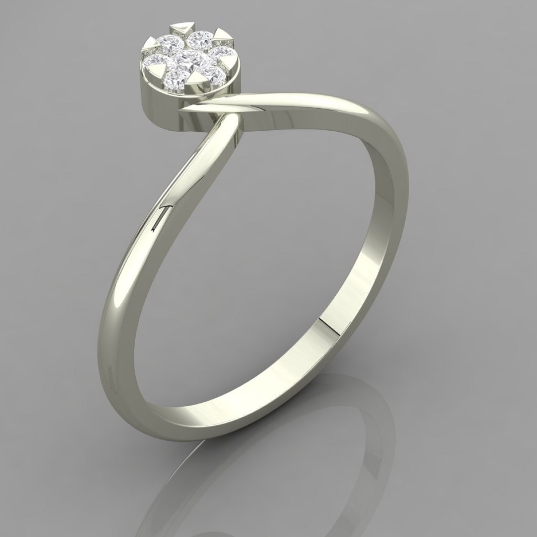 Diamond Ring Model - TurboSquid 2303122