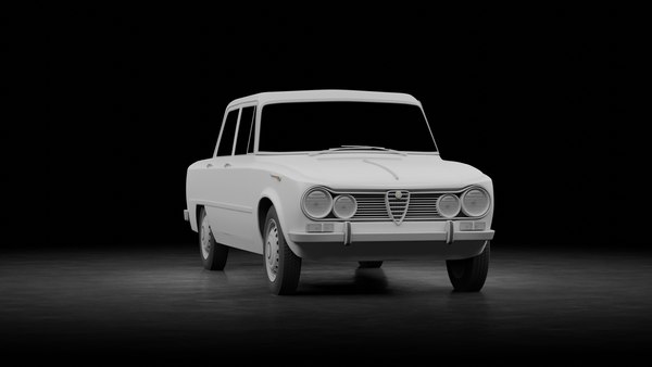 3D Alfa-Romeo Giulia 1962