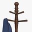 Coat Rack  Hat Rack 3D model