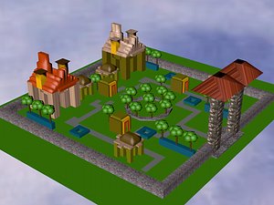 3d model environment