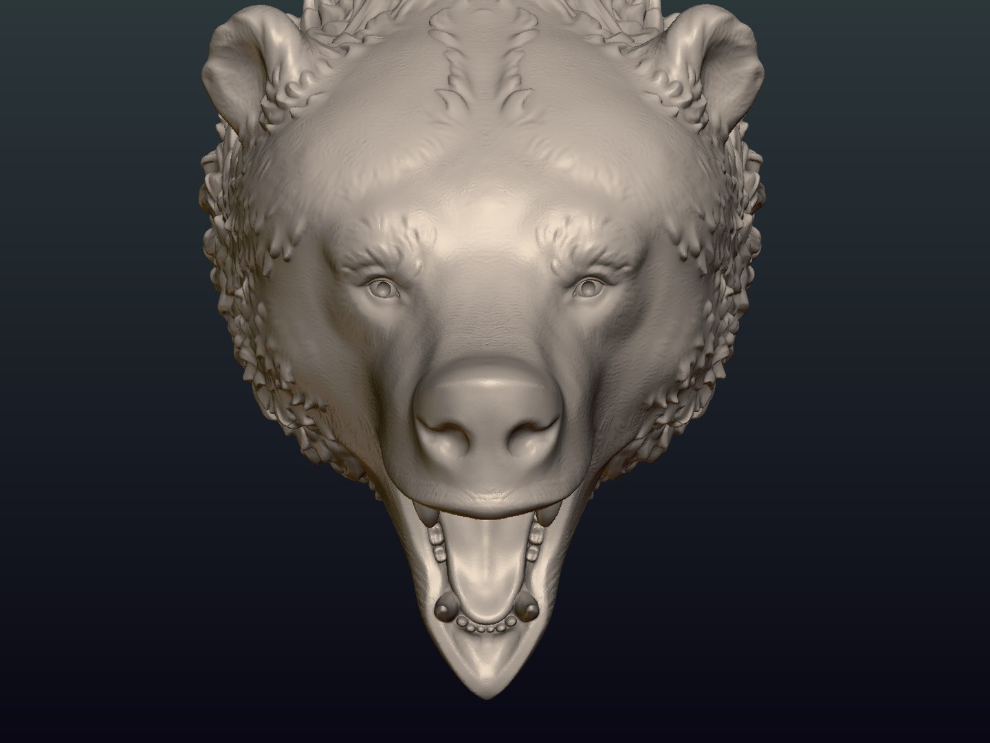 bear head 3D model https://p.turbosquid.com/ts-thumb/gx/beC5pF/1SvGe52O/bear_head19/png/1522672296/1920x1080/fit_q87/4989f25eb244c0f1e4b7b86df7dfda0606ffe57a/bear_head19.jpg