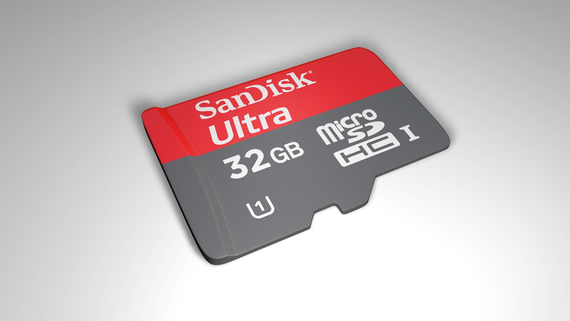 3d Model Sandisk Micro Sd