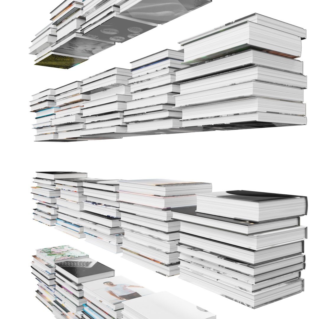 Book Model - TurboSquid 1384290