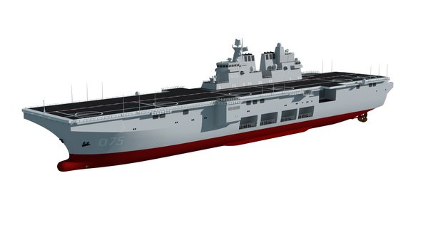 中国の075型強襲揚陸艦3Dモデル - TurboSquid 1682980