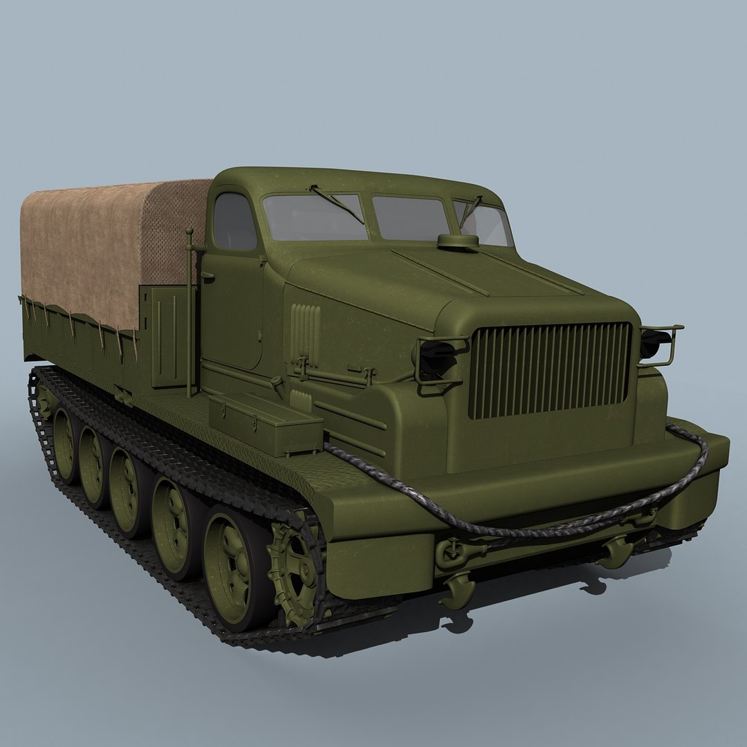 At-t Soviet Heavy 3d Model