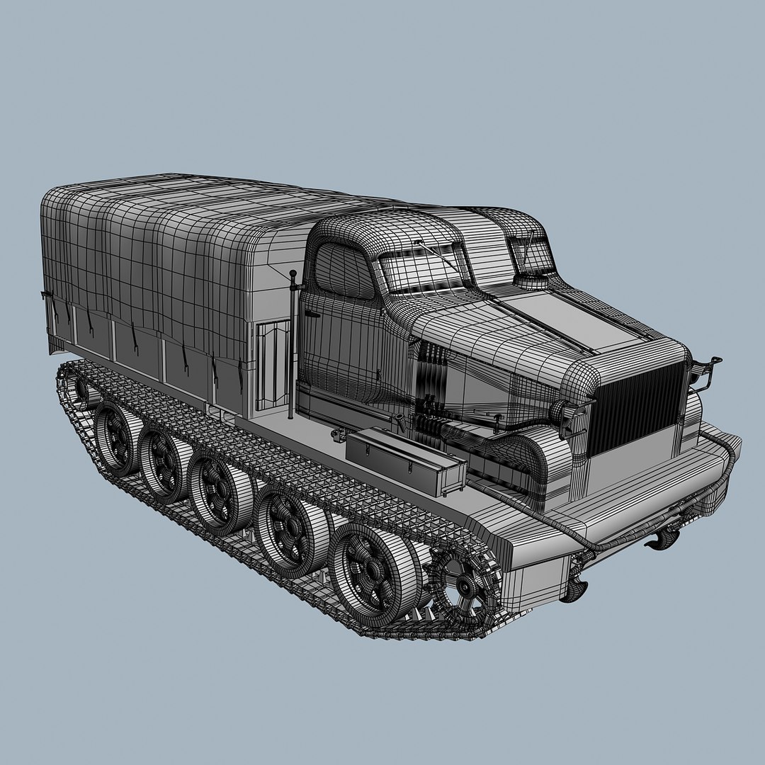 At-t Soviet Heavy 3d Model