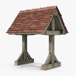 3D roof tile model