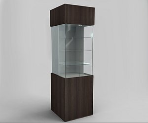 display cabinet showcase 3D model