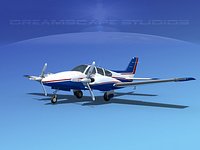 Beechcraft B55 Baron V03
