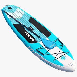 iROCKER Cruiser Inflatable Stand Up Paddle Board