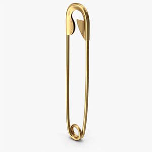 Gold Safety Pin
