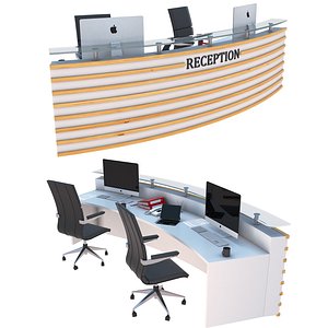 Reception Desk 3D