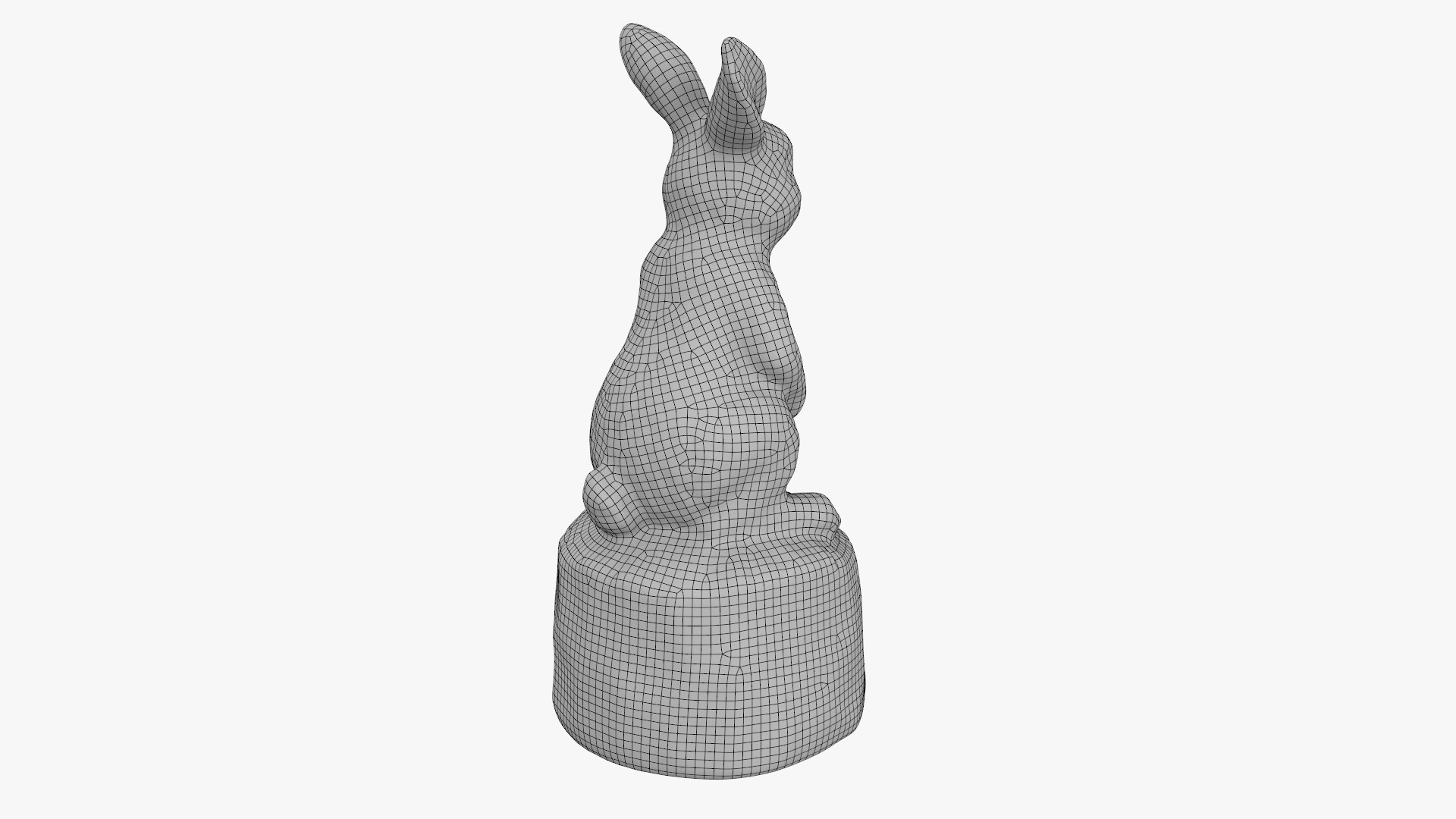 Wooden Rabbit 3D model TurboSquid 1804209