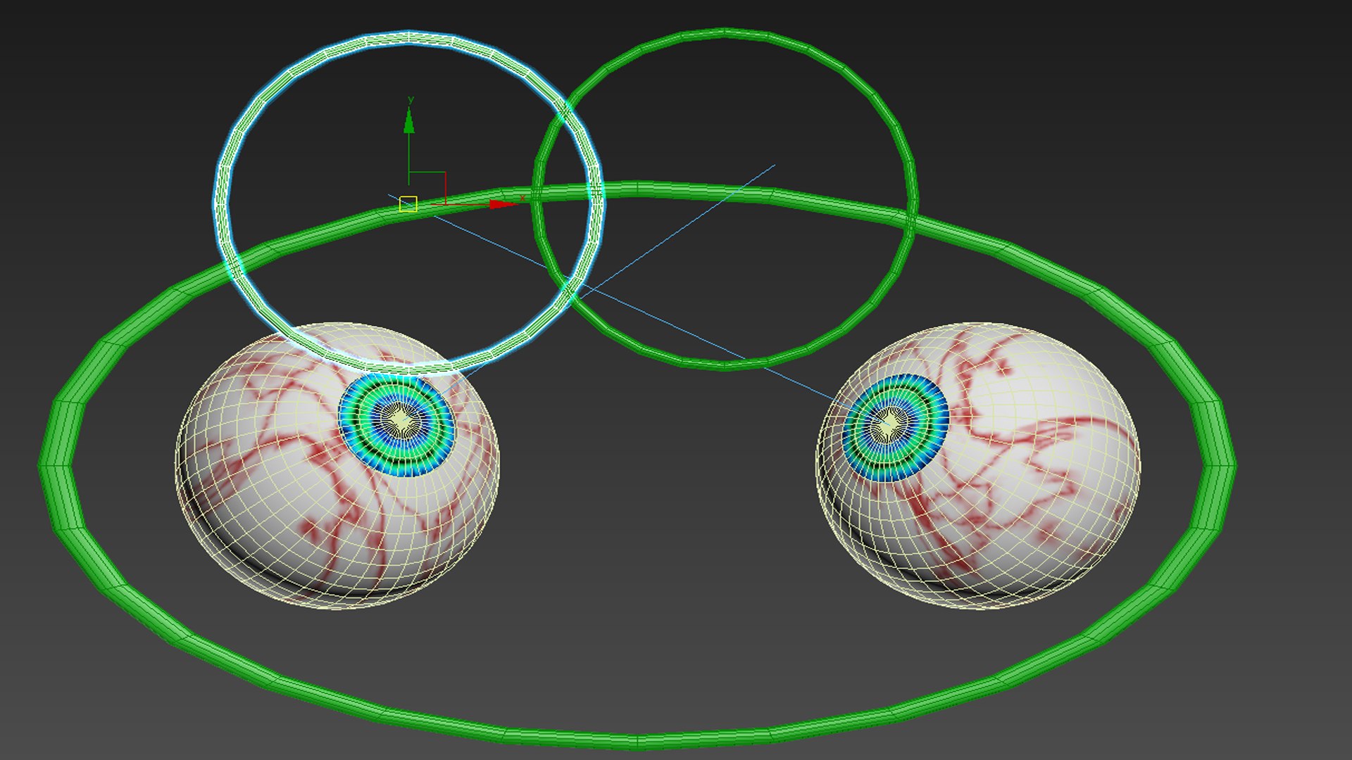 Free Eyes Rigged 3D Model - TurboSquid 1600462