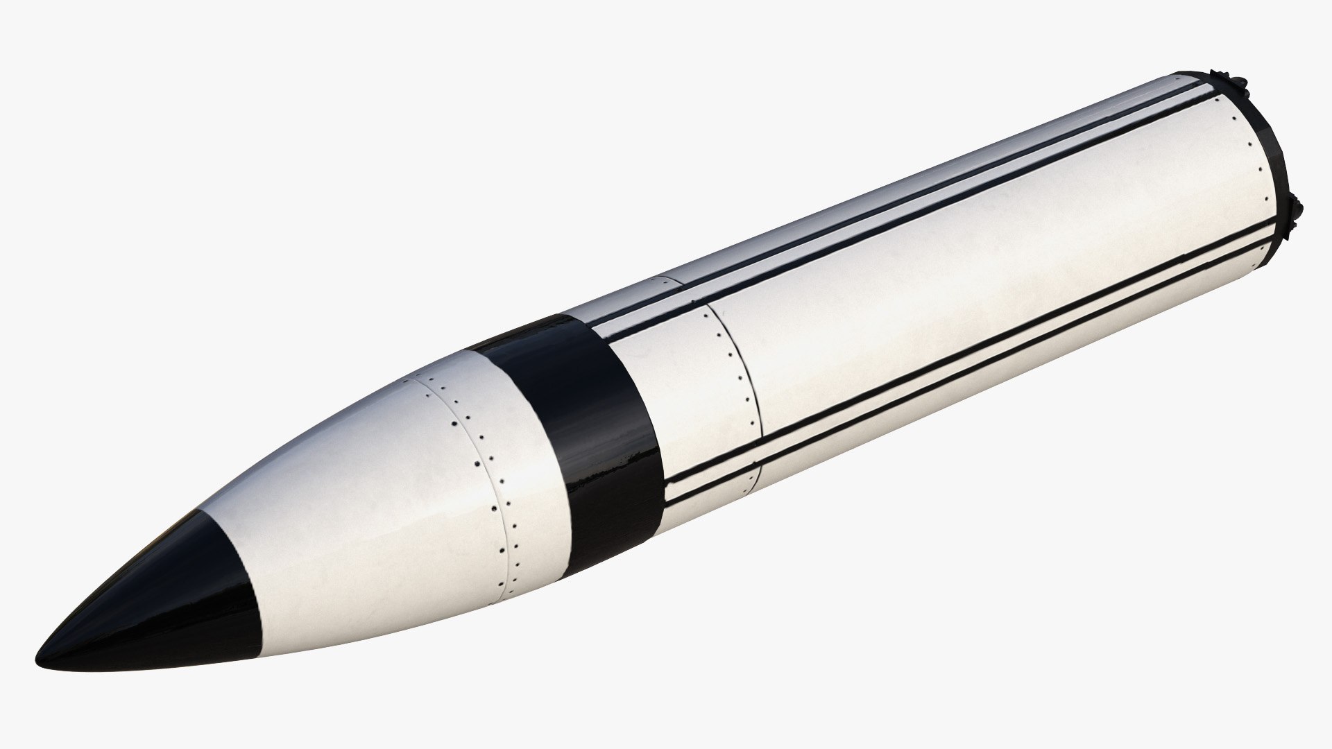 Guidance Section SM6 Missile 3D model preview