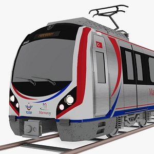 3D Marmaray Bosphorus Train
