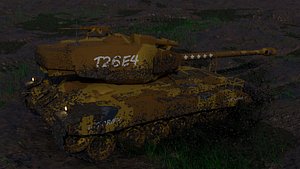 3D tank t26e4