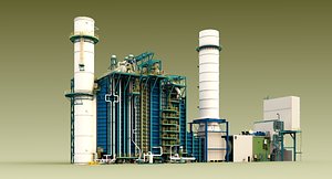 Combined gas turbine