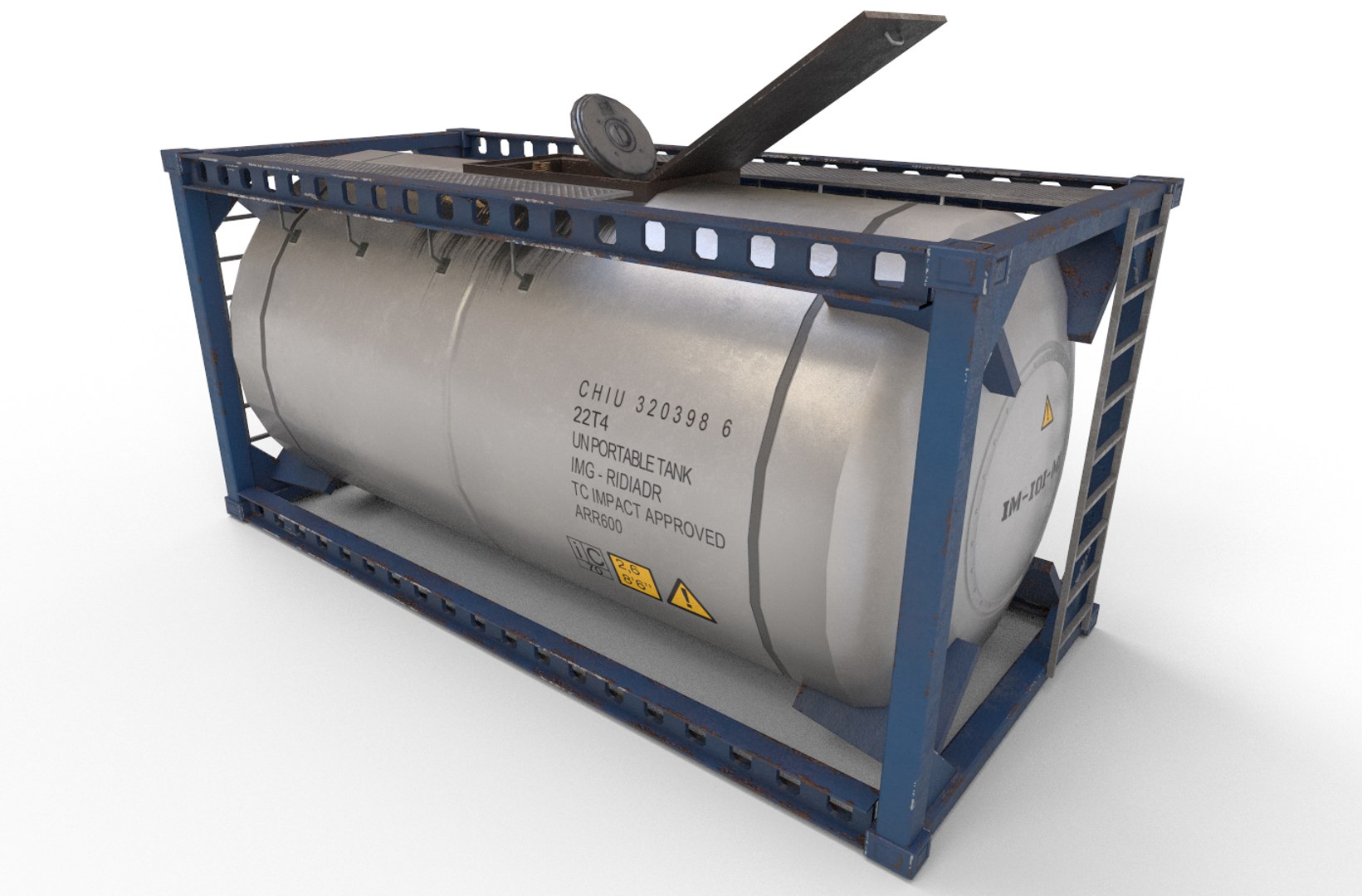 3D liquid tank model - TurboSquid 1394755