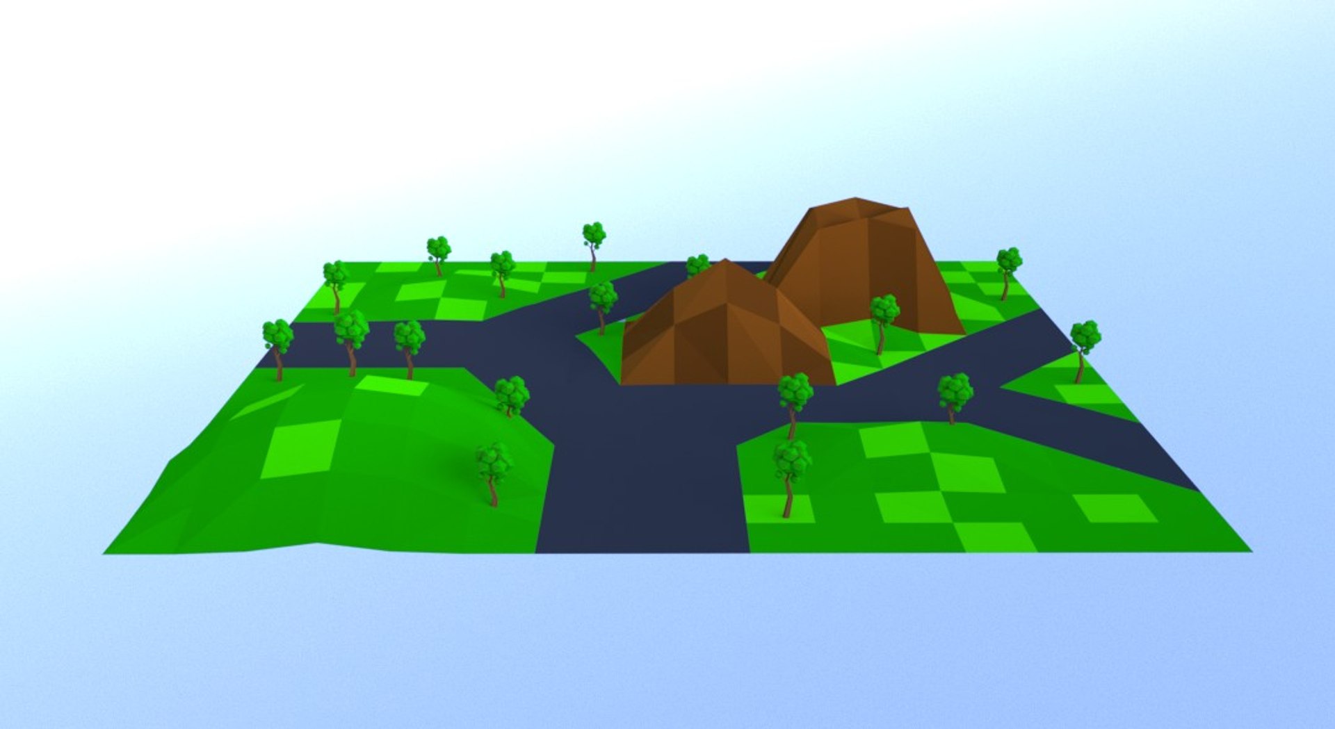 3D Landscape - TurboSquid 1380360
