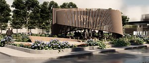 3D Coffee Pavilion