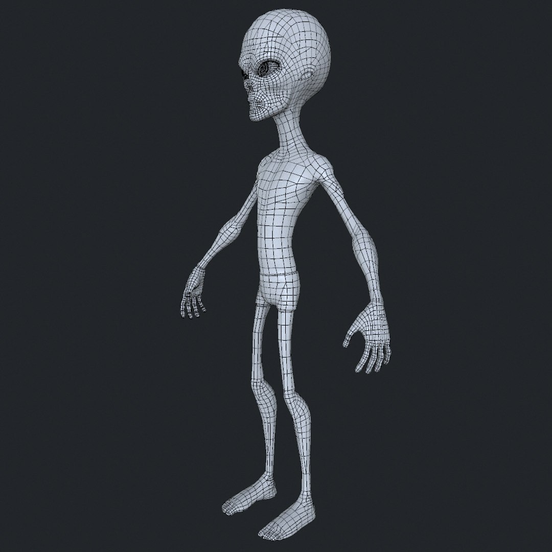 Nasa Alien Suite 3d Model