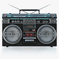 Retro BoomBox Crown SZ-5100SL