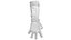 Medieval Long Fingerless Fantasy Gloves