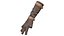 Medieval Long Fingerless Fantasy Gloves