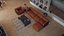 Modern Interior furniture and props pack