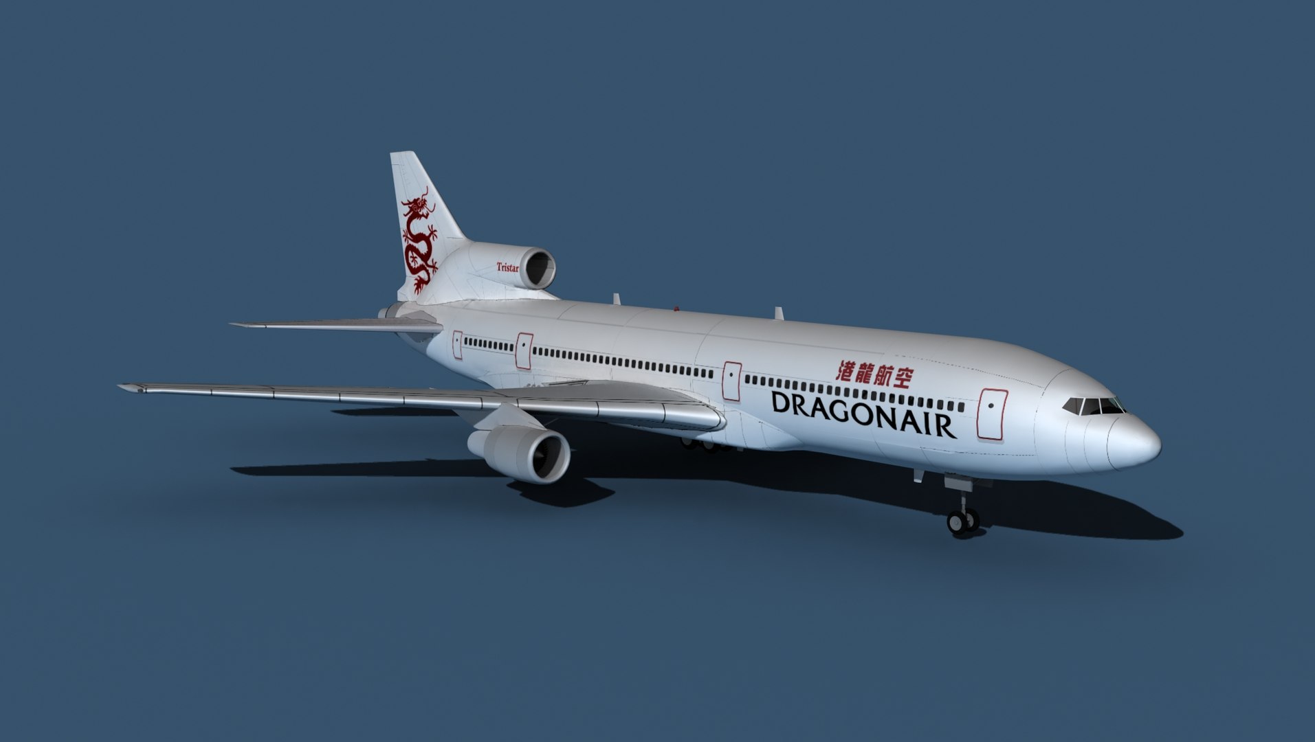 3D Lockheed L-1011-50 DragonAir Model - TurboSquid 1921586