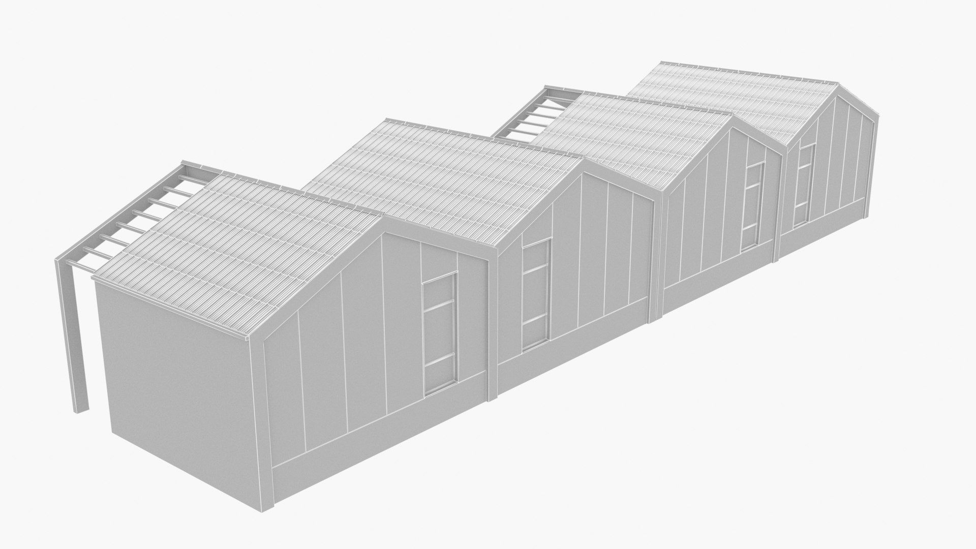 Motel Hotel 3D Model - TurboSquid 2542752