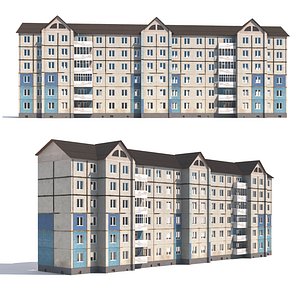 Prefabricated apartment building