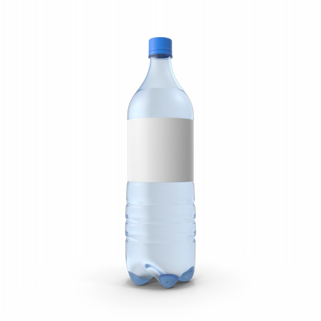 Water Plastic Bottle 3D Model - TurboSquid 1840189