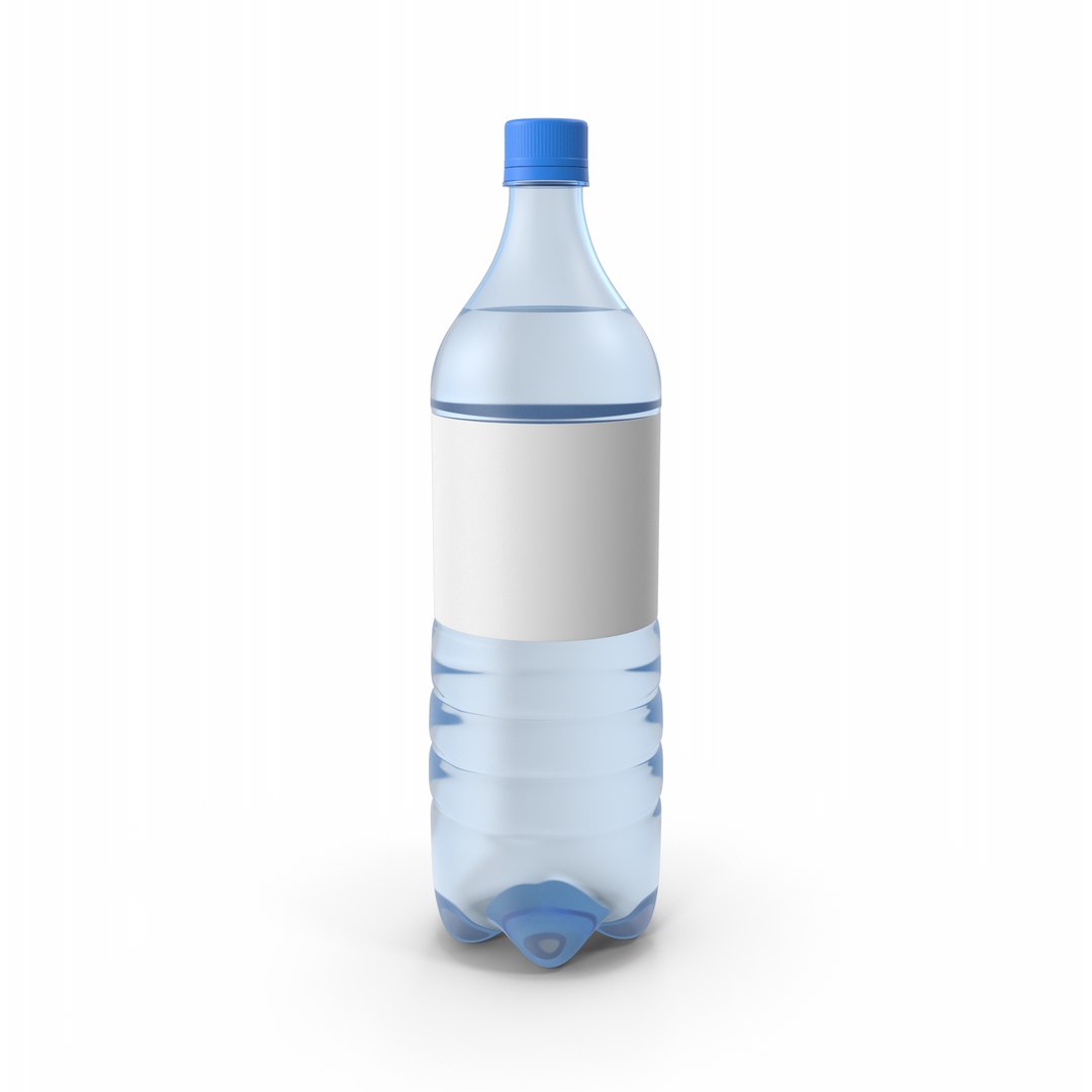 Water Plastic Bottle 3D Model - TurboSquid 1840189