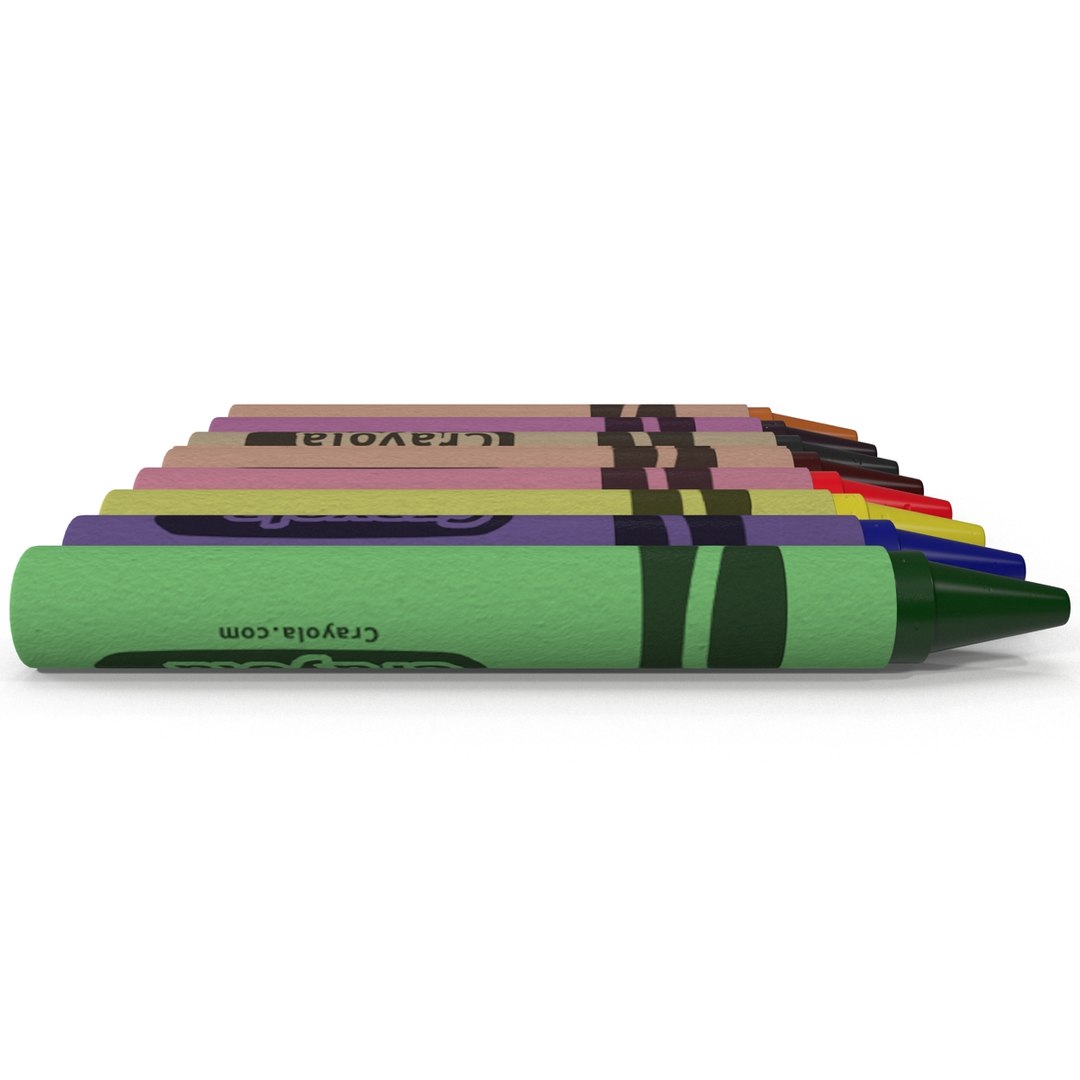 Crayons 3d Max