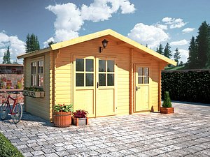 Wood house