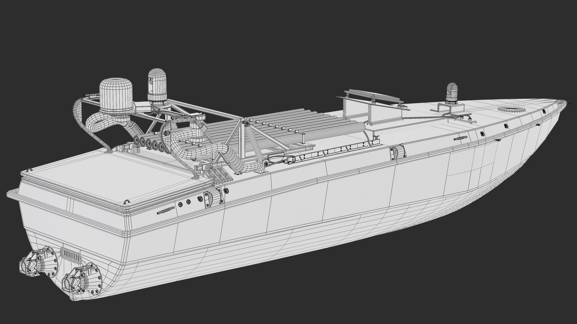 3D model Sea Baby USV Drone With GRAD Rocket Launcher PBR https://p.turbosquid.com/ts-thumb/gy/hwOn3M/FT/screenshot018/png/1790014305/1920x1080/fit_q87/97f215b19ecdca5d0ebec9c50065582b167e9d0e/screenshot018.jpg