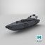 Sea Baby USV Drone With GRAD Rocket Launcher PBR